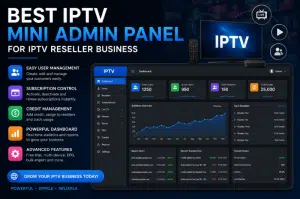 IPTV Mini Admin Panel